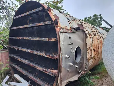 Tank, 17,000 Gallon, 304 S/st, 12'6" x 25', Jkt, Coldwall, #S685350