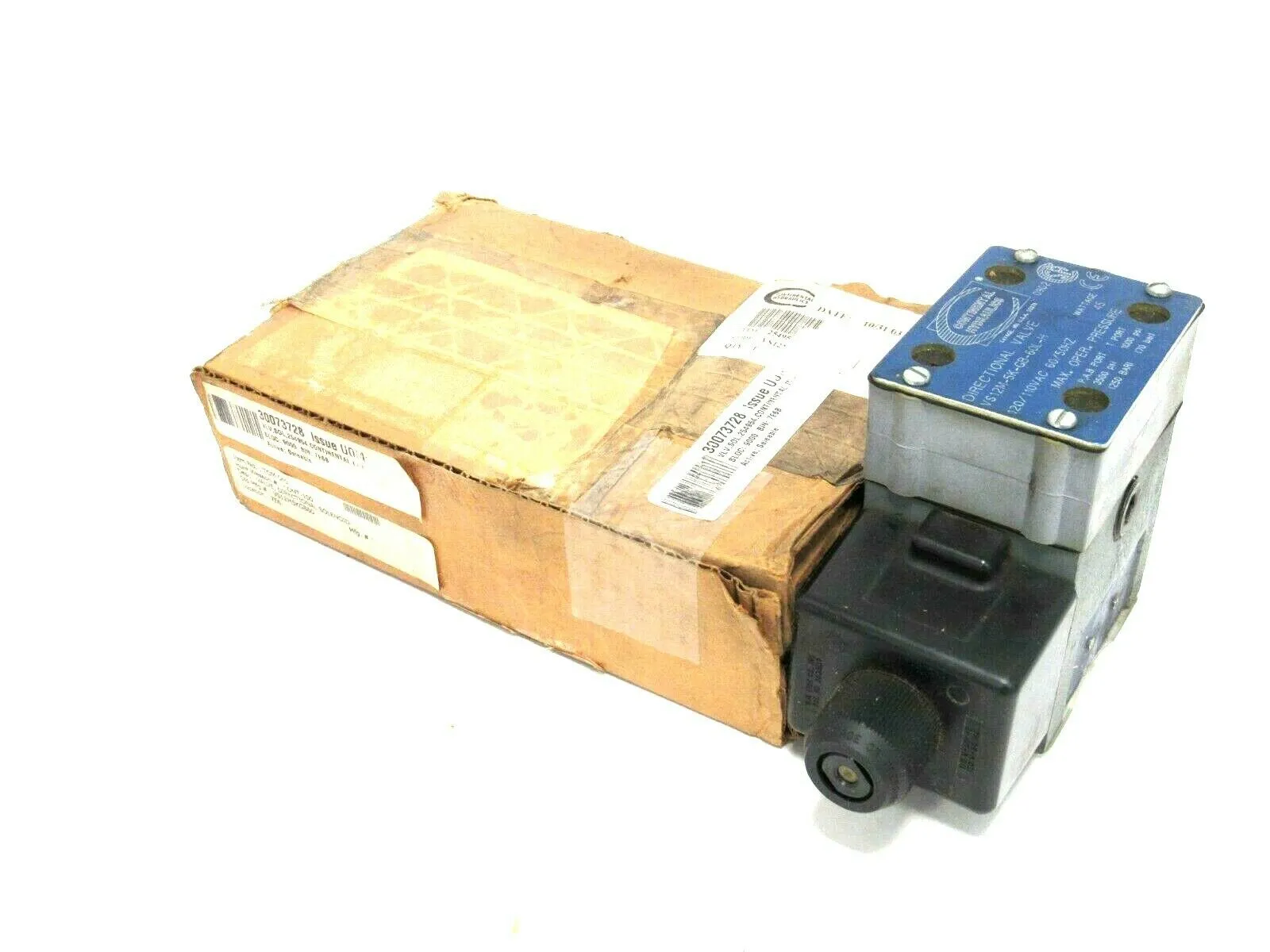 NEW CONTINENTAL HYDRAULICS VS12M-5K-GB-60L-H DIRECTIONAL VALVE VS12M5KGB60LH