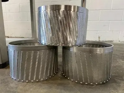 Rotary Cheese Grater - 3 grating cylinders