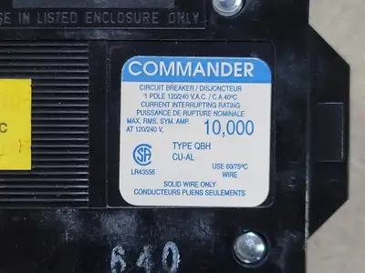 USED COMMANDER QBH115