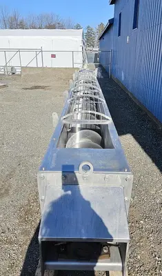 Used Screw Conveyor, 20’’ Diameter x 264’’ Long