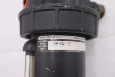 Watts Fludair L606-04W M9 Lubricator 250 PSI Serial 9612 New Open Box #3685