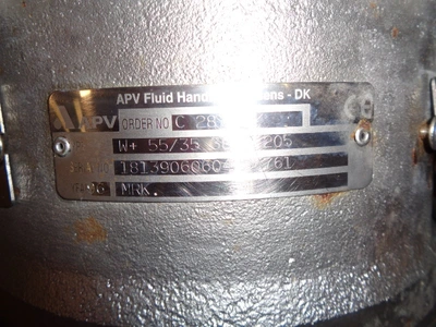 800LPM  APV Centrifugal Pumps W+ 55/35 380
