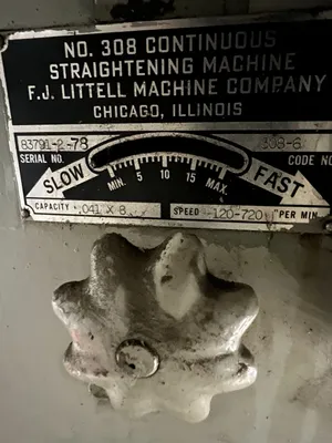 1978 LITTELL 308-6 Straightener, Powered & Non Powered | Universal Press & Machinery (UPM) (3)