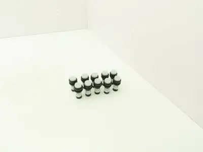 Eaton C22 Compact Pushbutton 22.5mm 1NO Momentary Illuminated White Lot of 10