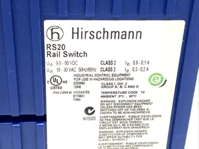 USED HIRSCHMANN RS20