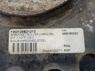 USED TSUBAKI HD120B21212