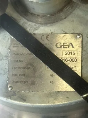 Used 2011 GEA WESTFALIA GSE 125-06-777 Disc Batch Centrifuges New Jersey US | Perry Equipment #915828