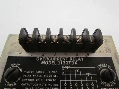 Wilmar 1130TDX Overcurrent Relay