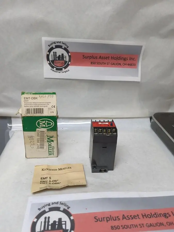 New | in-Stock MOELLER EMT-DBK Miscellaneous Equipment (Electrical & Power) Ohio US | Surplus Asset Holdings #1242873