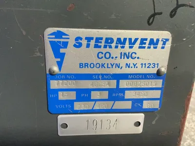 Used STERNVENT DDB25015 Dust Collectors Ohio US | HGR 24 #1261141