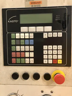 10" X 10" KASTO MODEL #SSB-A2-CNC-CC AUTOMATIC VERTICAL BAND SAW: STOCK #17306