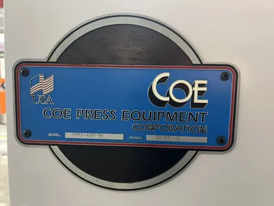 USED 2002 COE CPCC-20036 / CPCSR-20036 / CPPS-400-36 / CPRF-536