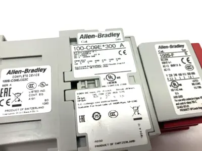 100S-C09EJ322C | Allen Bradley  Ser. A Guardmaster Safety Contactor 3 NO, 1 NC - Used