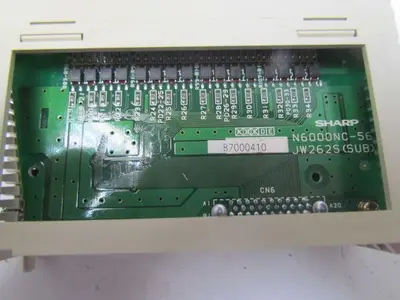 Sharp JW-262S DC output module 5/12/24VDC 64 points out 0.1A Sink Output