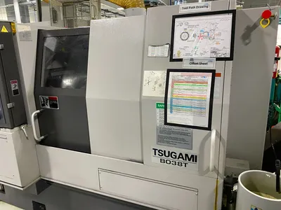 2018 TSUGAMI B038T Swiss Type CNC &amp; Automatics | USED CNC (1)