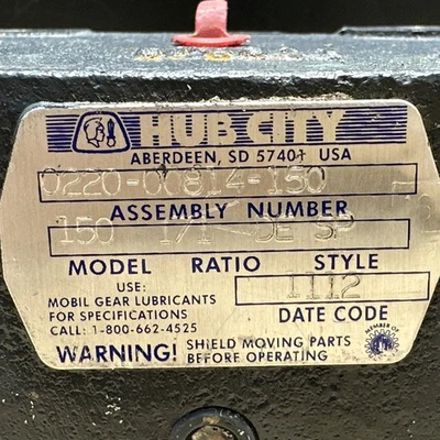 NEW Hub City 0220-00814-150