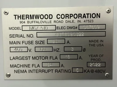 Used 2022 THERMWOOD M67-510 CNC Routers Georgia US | The Equipment Hub #1402314