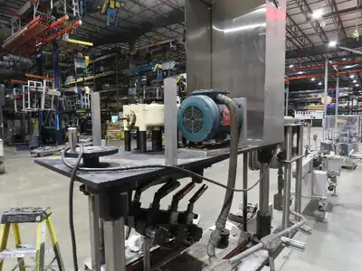 Stainless Bottle Capping Torque Machine Bottle Conveyor