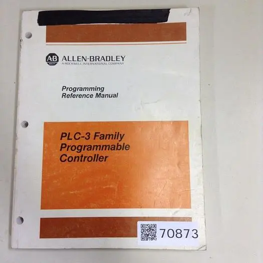 Used ALLEN BRADLEY 1775-6.4.1 Manuals Michigan US | Ideal Machinery #718214
