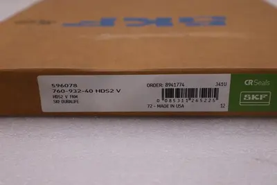 CR (SKF) Radial Shaft Seal 596078 NEW IN BOX STOCK (FIVE AVAILABLE) 1455B
