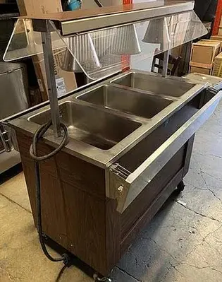Vollrath Hot food table w/ Sneeze Guard - price has been slashed