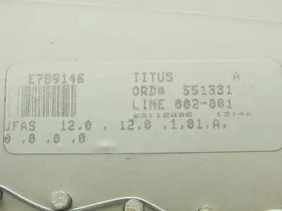 New | in-Stock TITUS _UNKNOWN_ HVAC Parts and Equipment | Arrow Industrial #561415