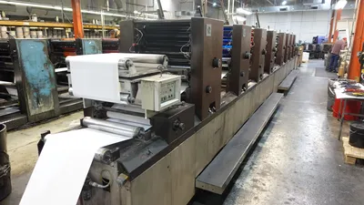 1992 DIDDE Glaser ML (8) Color Web Offset Press – 20.5” Web Width Variable Repeat Direct Mail Narrow Web Offset Press | Machinery Solutions Group, Inc. (4)