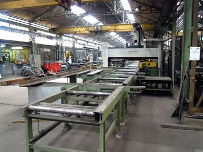 USED TRENNJAEGER SBM 1000 CNC SAW/DRILL LINE
