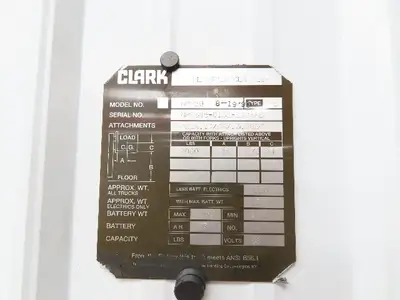 Danfoss 308C 1612-B0 Hydraulic Actuator Off Clark NPR20 Reach Truck Forklift