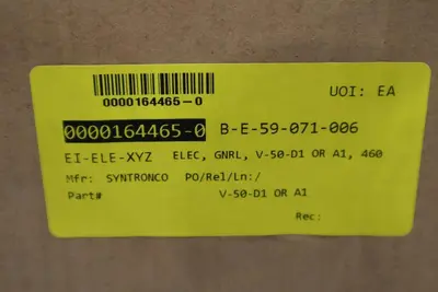 FMC Technologies Syntron Magnetic Vibrator V-50-D1 115V NEW IN BOX STOCK G441