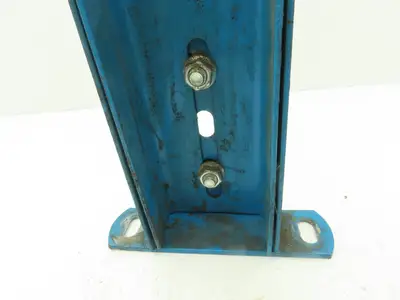 Hytrol MS-6 Conveyor Single Leg Floor Support 23-5/8" to 35-5/8"H  BLUE