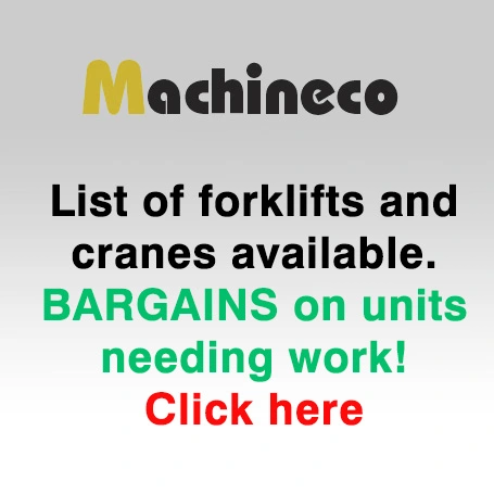 Used Various Various Misc Forklifts Quebec CA | Machineco #1256435