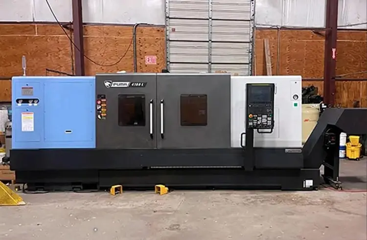 Used 2023 DN SOLUTIONS PUMA 4100LB CNC Lathes Texas US | ABL Technology LLC #471006