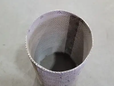 4" Dia. x 8"H Strainer w/ Inner Screen