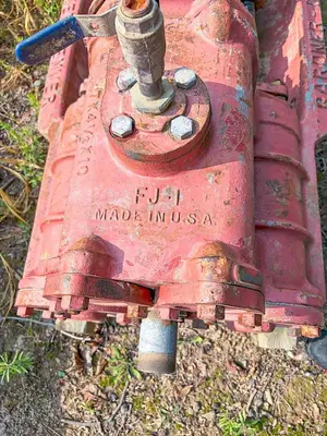 Used GARDNER DENVER 7 X 4-1/2 X 10 DUPLEX AIR-DRIVEN MUD PUMP Piston Pumps Pennsylvania US | East West Machinery & Drilling #1417799