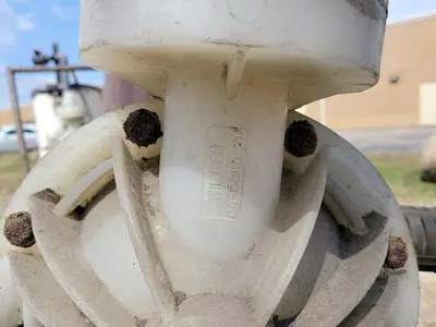 USED WILDEN 2'' DOUBLE DIAPHRAGM PUMP