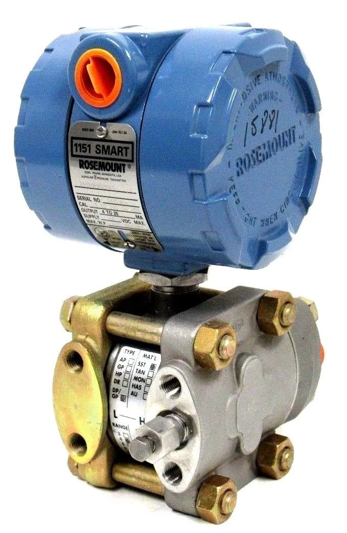 NEW ROSEMOUNT 1151GP4S22B3 PRESSURE TRANSMITTER