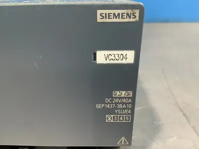 Used SIEMENS 6EP14373BA10 DIN Rail Power Supplies Ohio US | HGR 24 #1520833