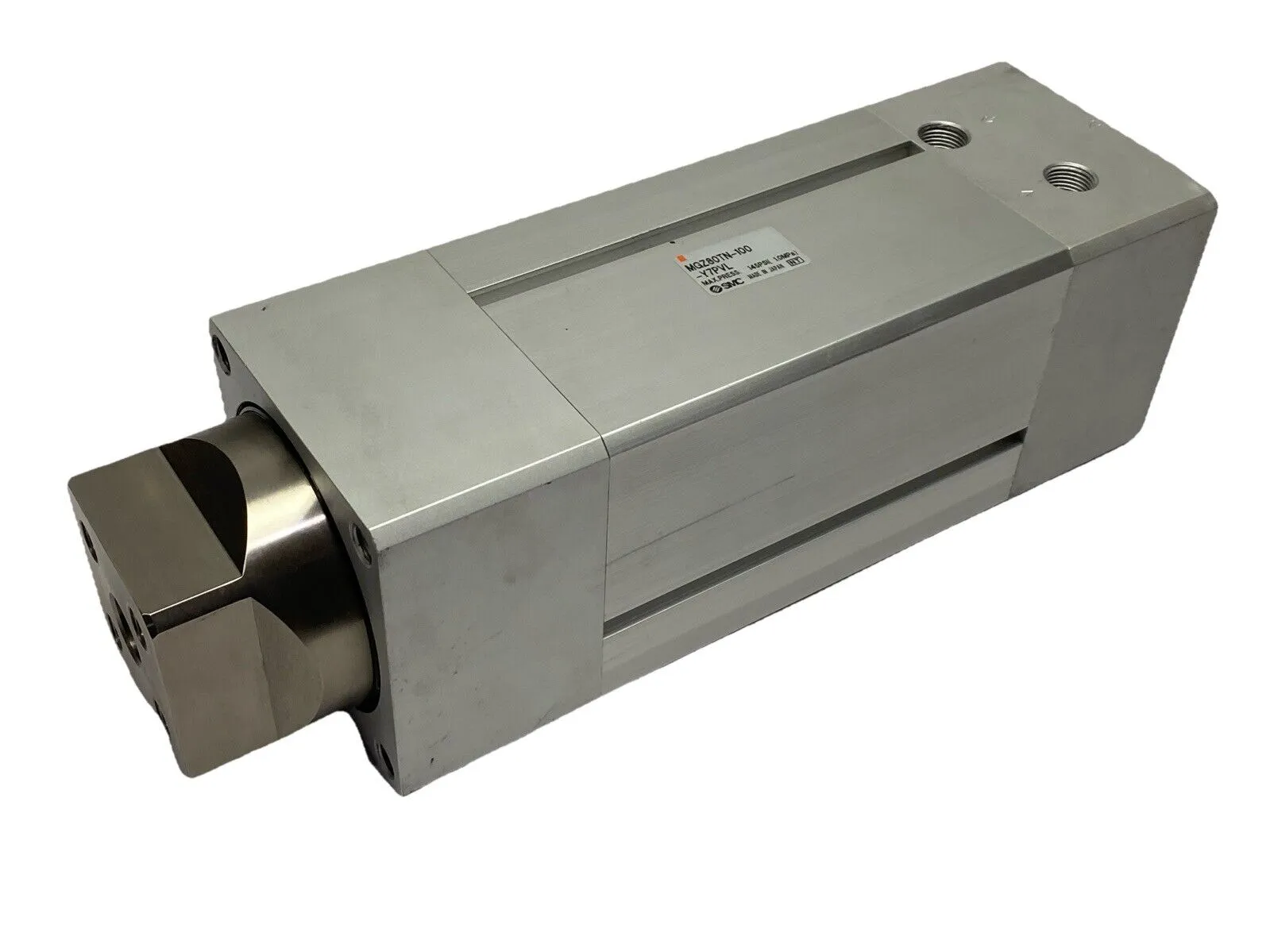 MGZ80TN-100-Y7PVL | SMC  Double Power Pneumatic Cylinder 80mm Bore 100mm Stroke - Used