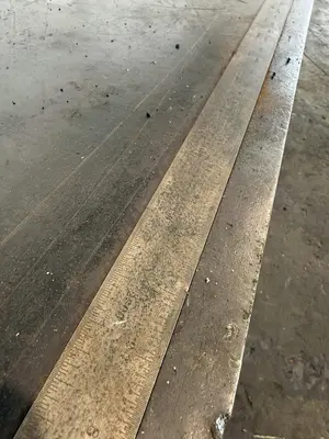 72" X 288" X 12 CAST IRON LAYOUT TABLE.STOCK # 1002725