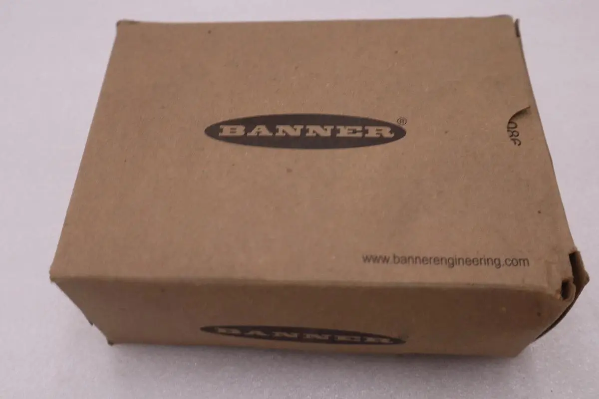 BANNER ENGINEERING Q45VR2FV VISIBLE RED GLASS FIBER OPTIC - STOCK GF1024