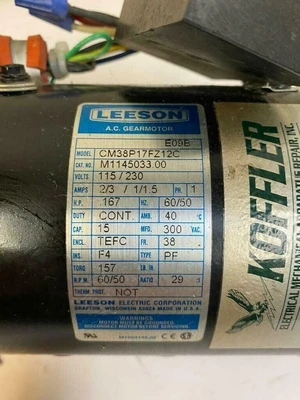 LEESON Does Not Apply General Purpose Motors | Amiron Machinery (6)