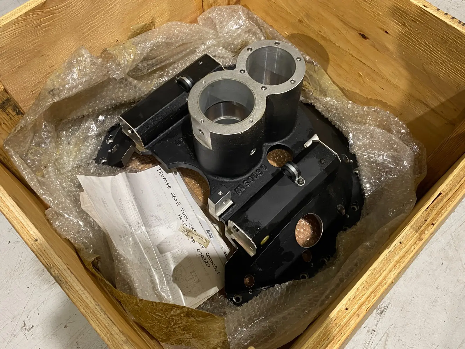 USED TRUMPF 260R TOOL CHANGER CAROUSEL HOUSING