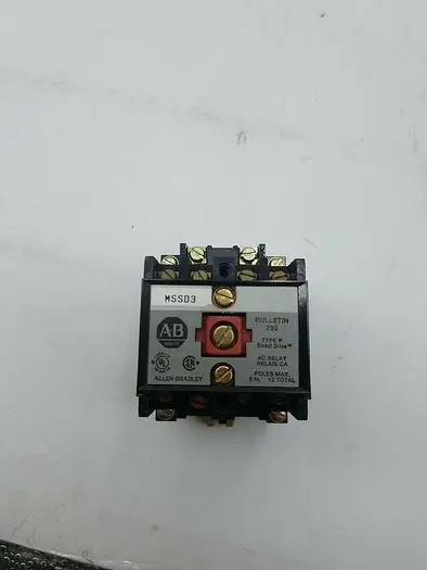 Used AB SECURITY DIRECT DRIVE AC RELAY Relays & Switches Michigan US | ND Industrial Surplus #1208330