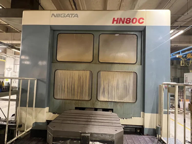 Used NIIGATA HN80C Horizontal Table Type Boring Mills Arizona US | Midstate Machinery #97076