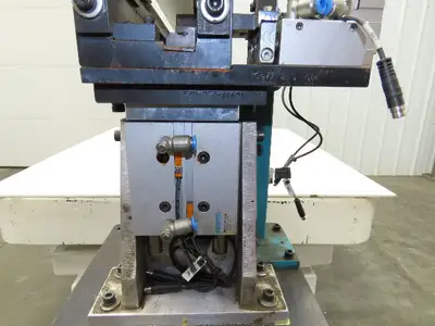 Parts Feeder Linear Conveyor Vibration Magnetic 45" Base 86" Frame 120V Coil