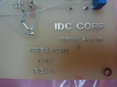 USED IDC CORP TM84-DAD