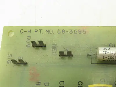 Cutler Hammer 58-3595 Control Board Circuit Panel