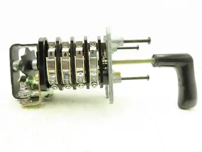 GE General Electric 16SB9DA401SUM24L Type SB-9 Rotary Cam Switch Panel Mount